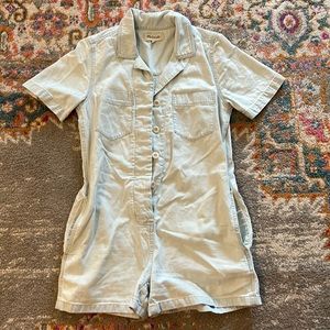 Madewell XXS Denim Romper